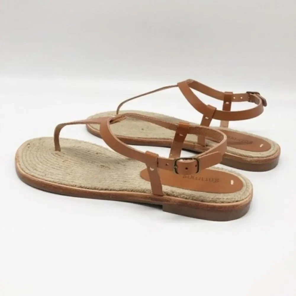 SOLUDOS Classic Leather Thong Sandals
